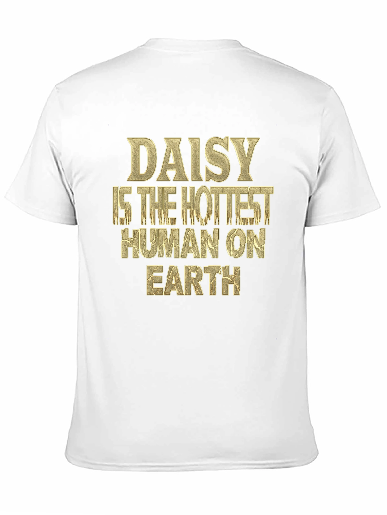 Daisy Hottest Human T-Shirt - Black