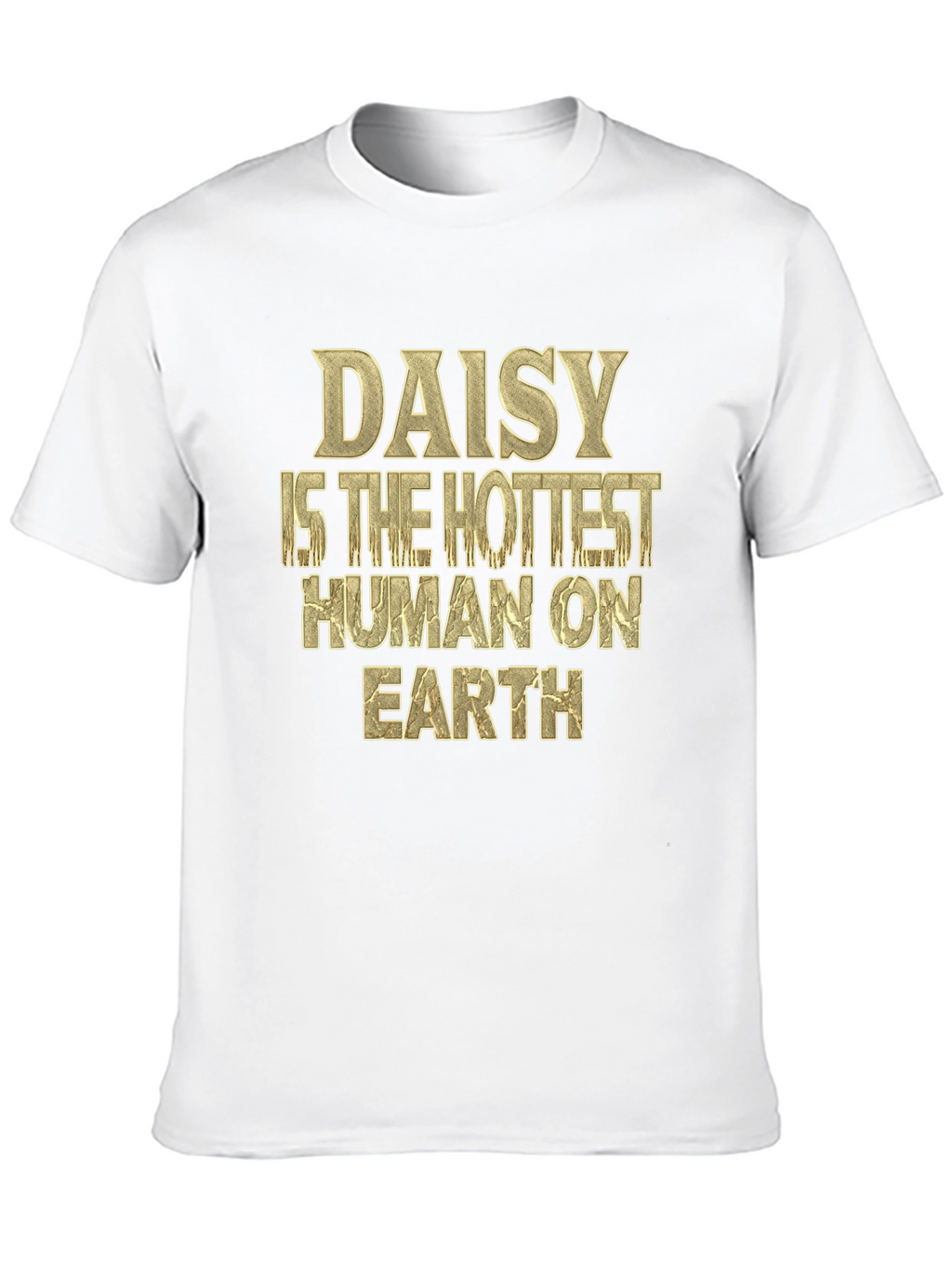 Daisy Hottest Human T-Shirt - Black