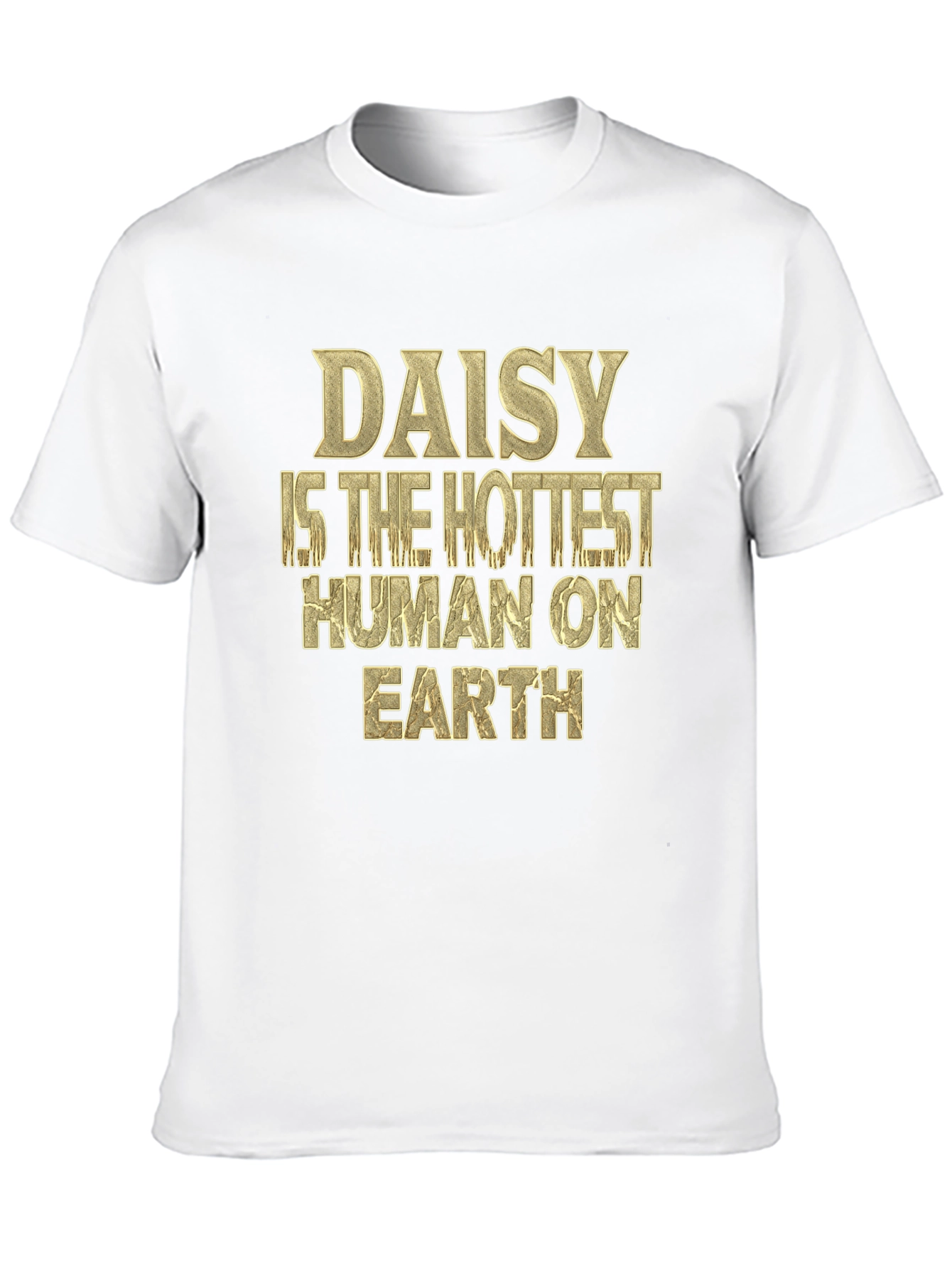 Daisy Hottest Human T-Shirt - Black