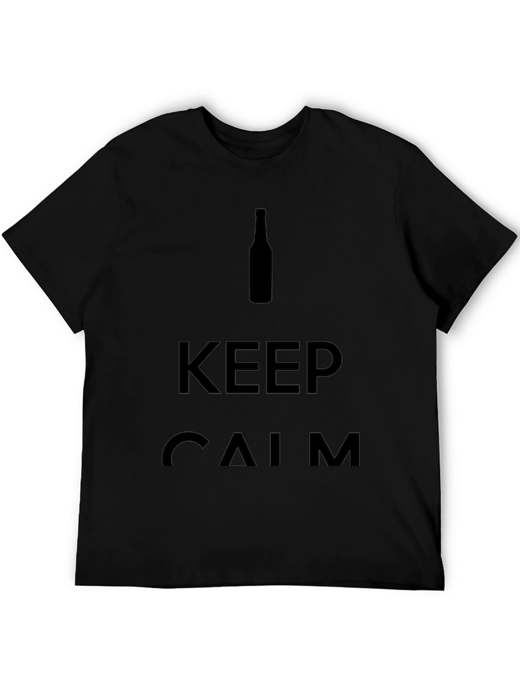 Keep Calm Graphic Print Tee