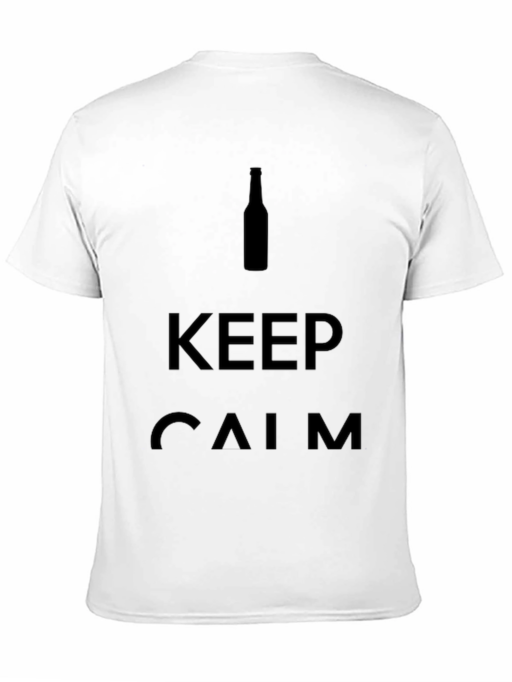 Keep Calm Graphic Print Tee