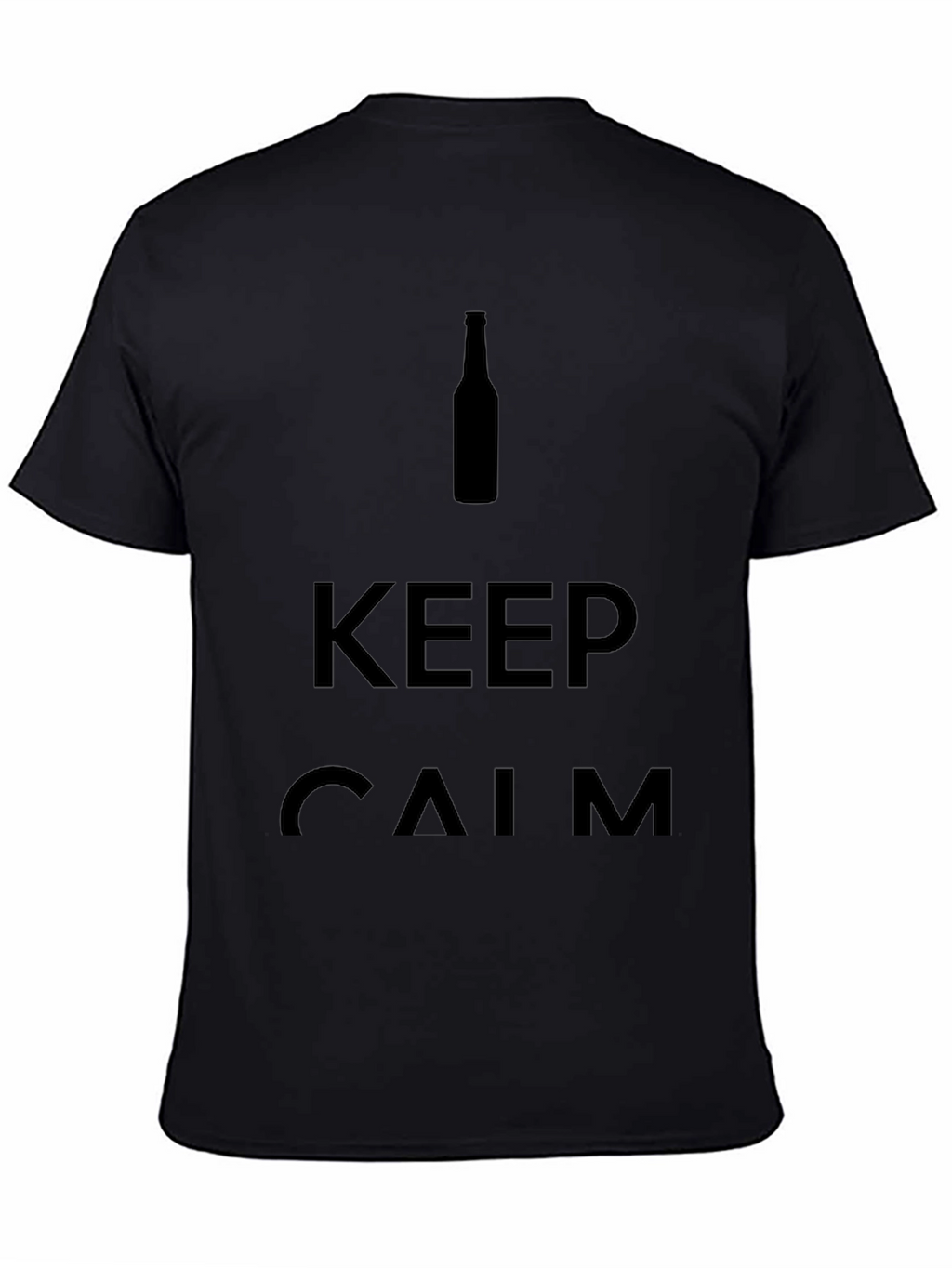 Keep Calm Graphic Print Tee