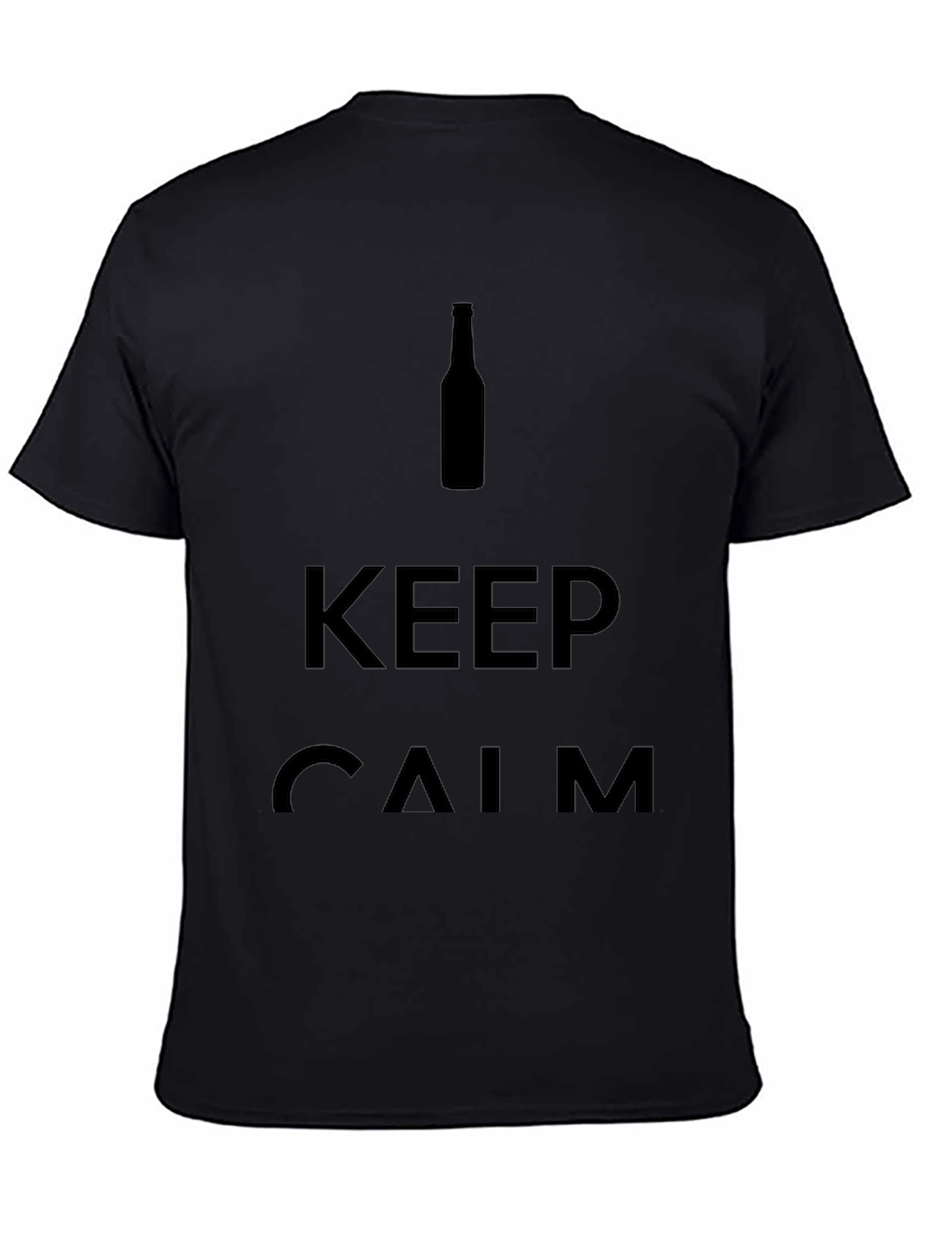 Keep Calm Graphic Print Tee