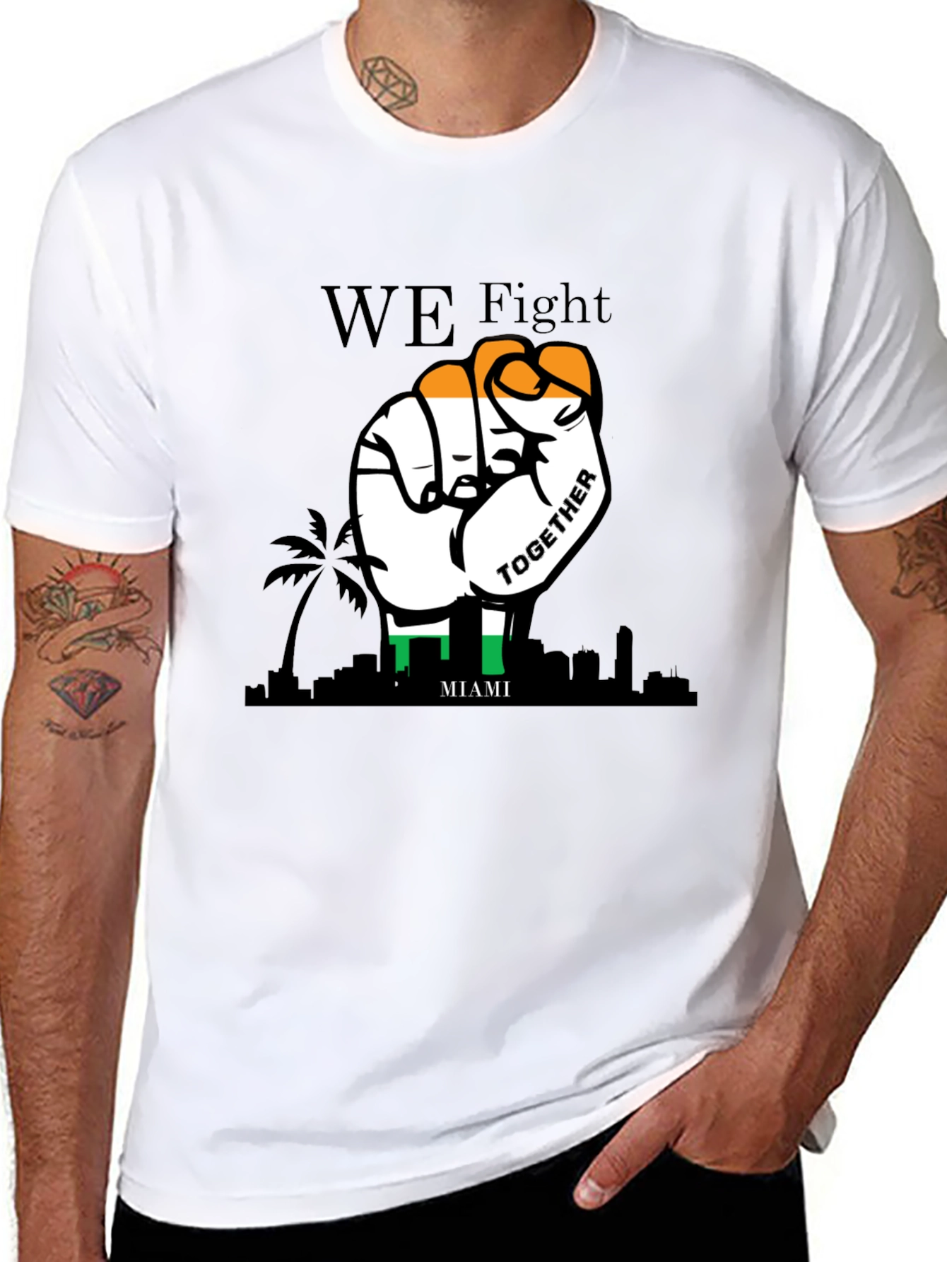 Miami We Fight Together T-Shirt
