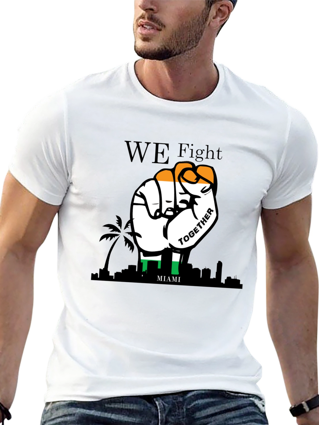 Miami We Fight Together T-Shirt
