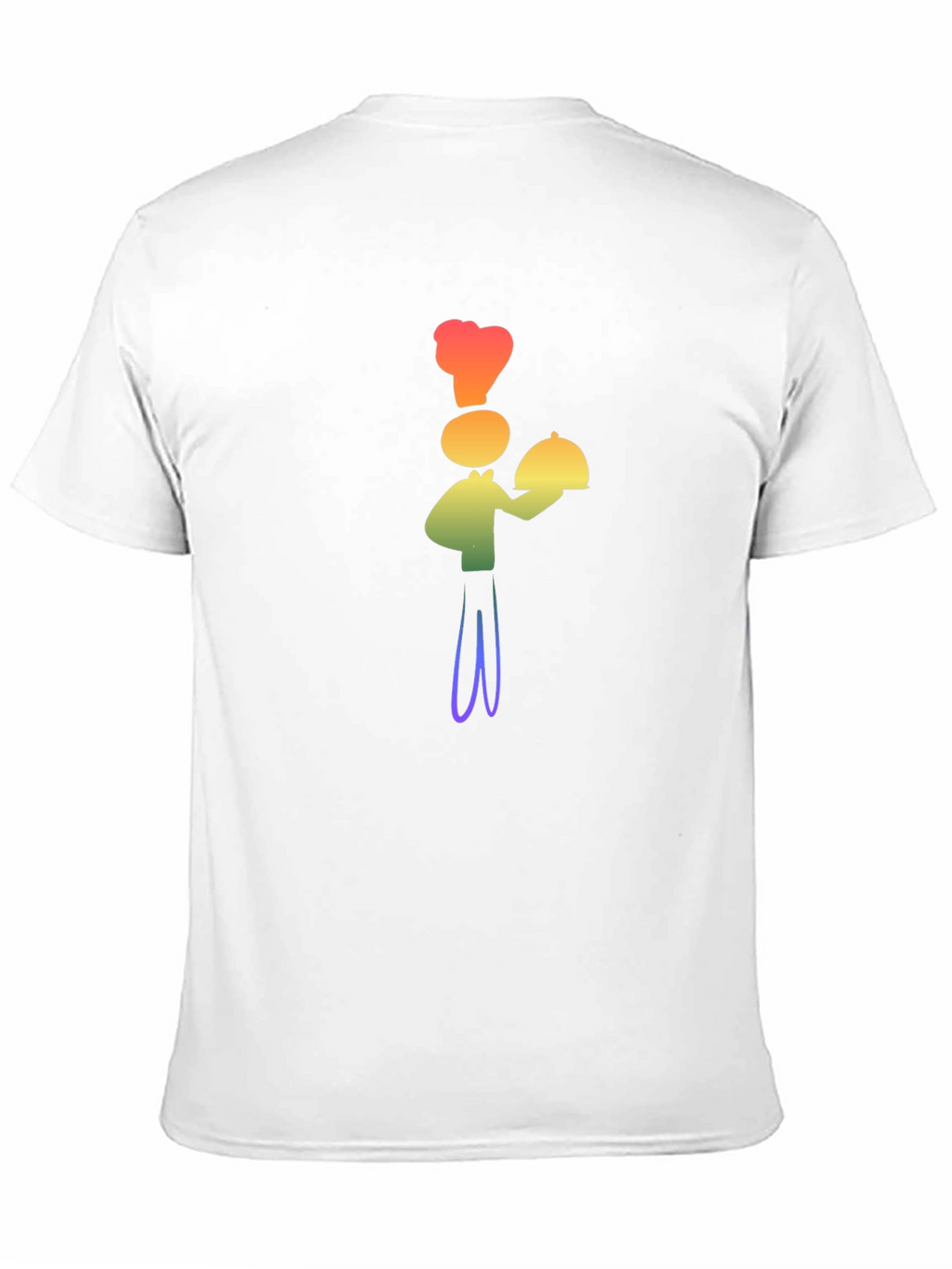 Rainbow Chef Graphic T-Shirt - Stylish Fun Design