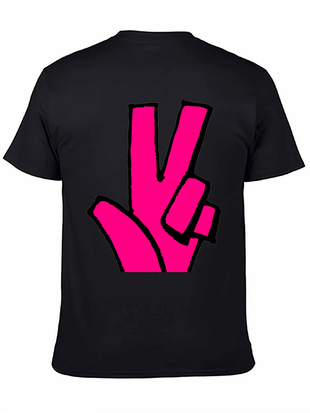 Peace Sign Graphic T-Shirt