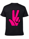 Peace Sign Graphic T-Shirt