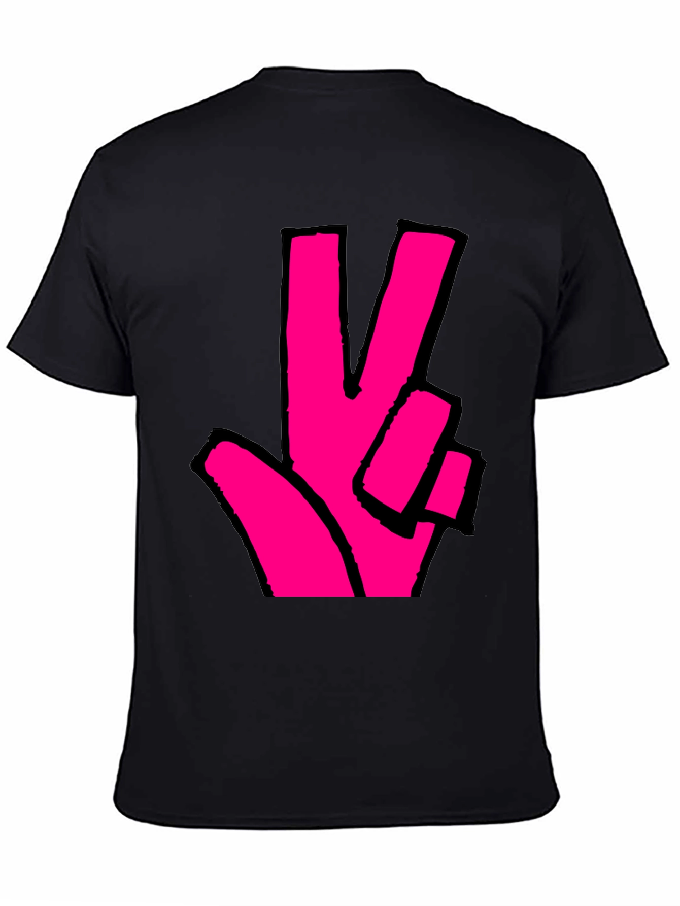 Peace Sign Graphic T-Shirt