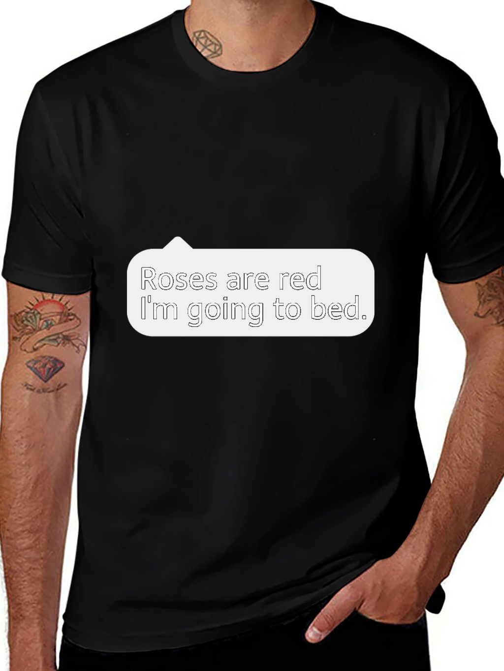 Roses are Red T-Shirt - Funny Bedtime Tee