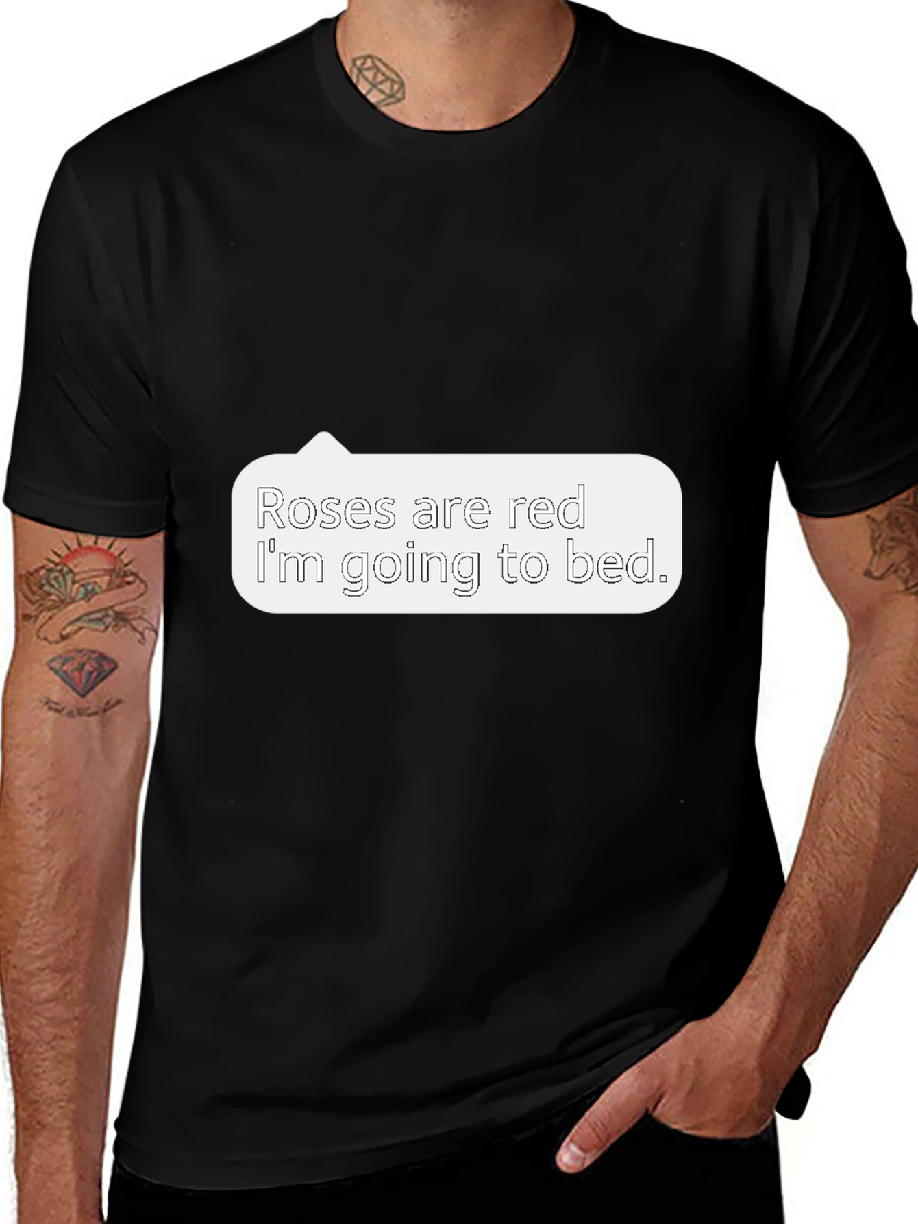 Roses are Red T-Shirt - Funny Bedtime Tee