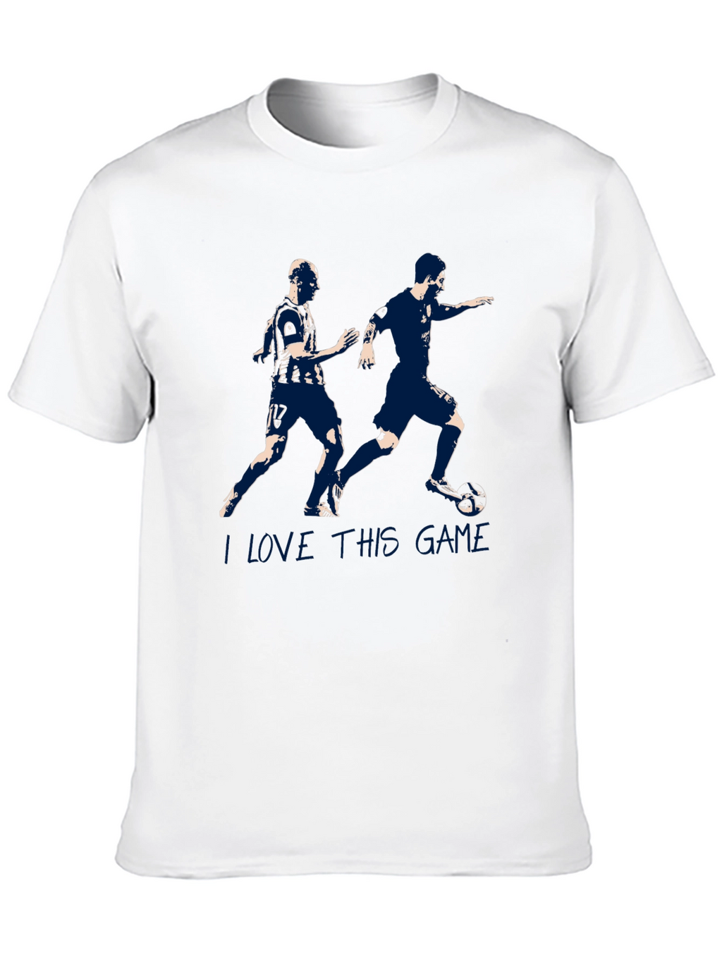 I Love This Game Soccer Graphic Tee