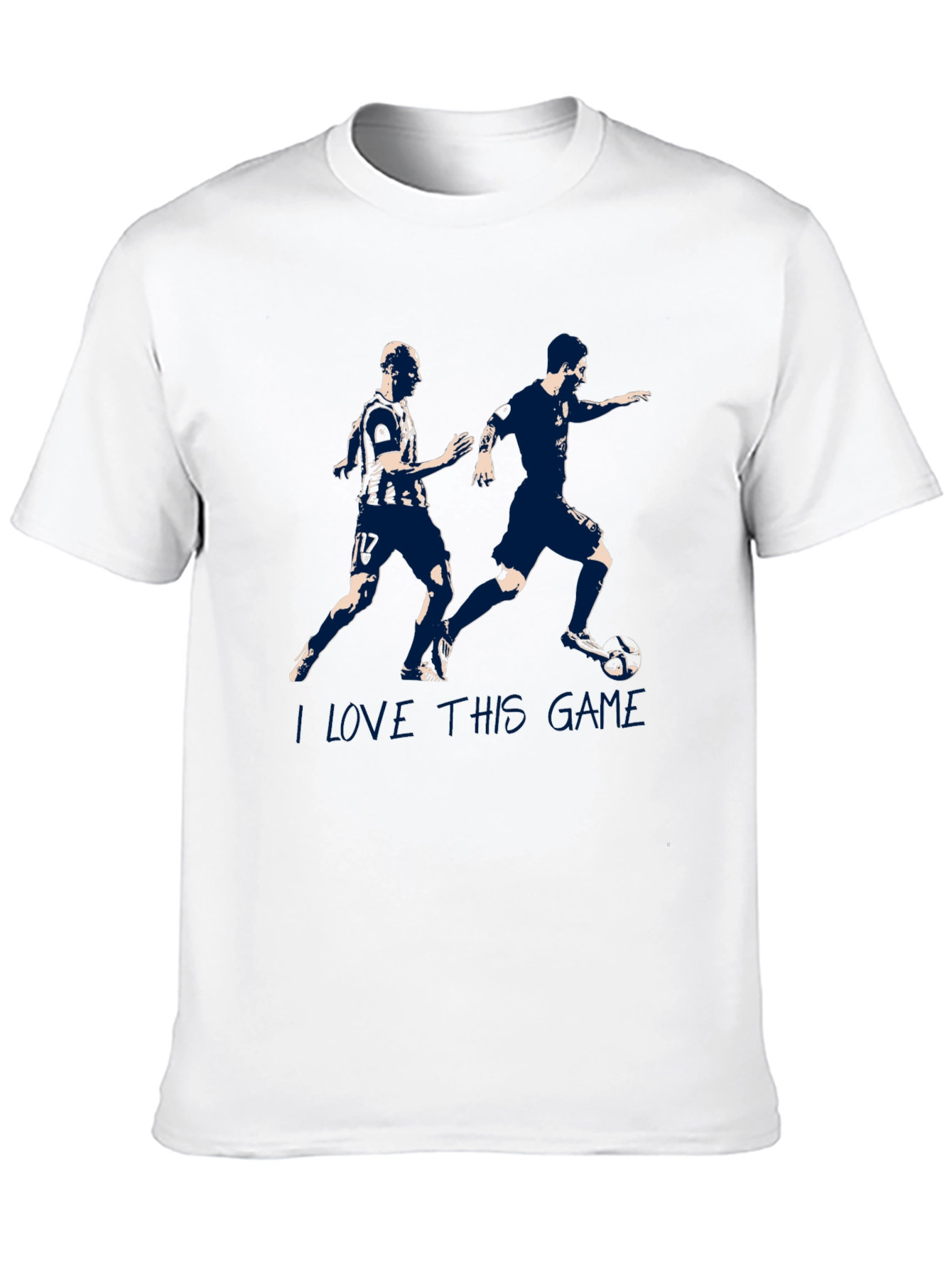 I Love This Game Soccer Graphic Tee