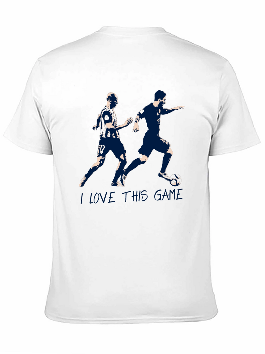 I Love This Game Soccer Graphic Tee