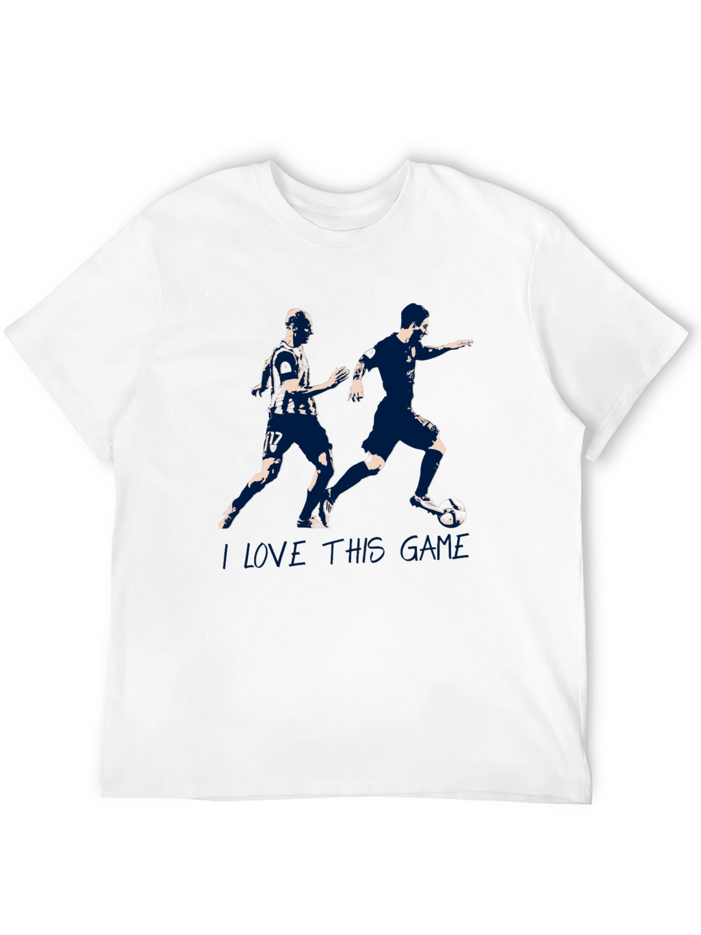 I Love This Game Soccer Graphic Tee