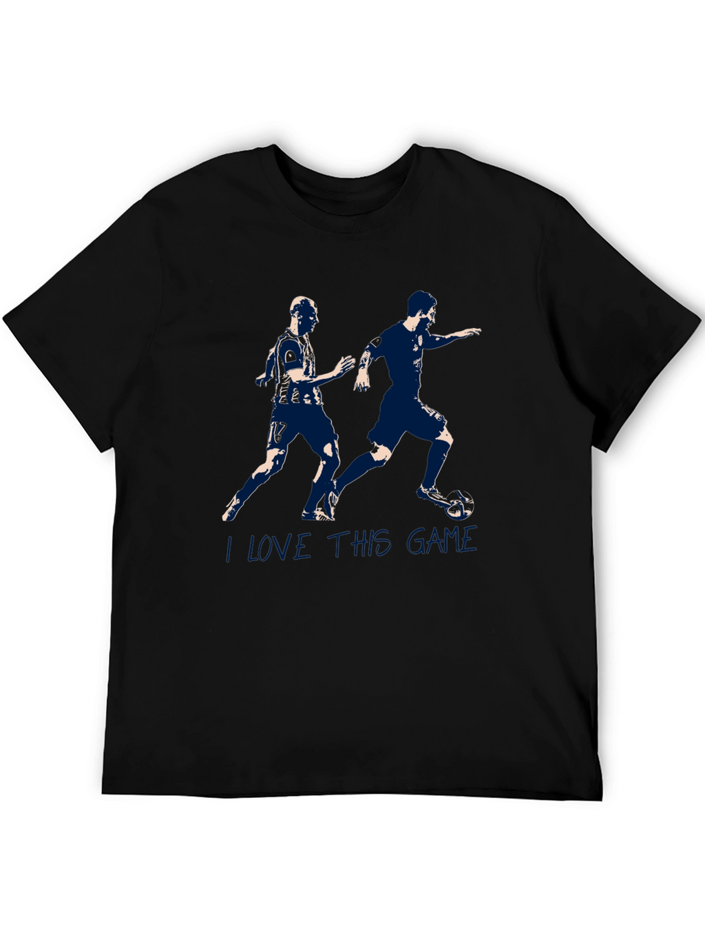 I Love This Game Soccer Graphic Tee