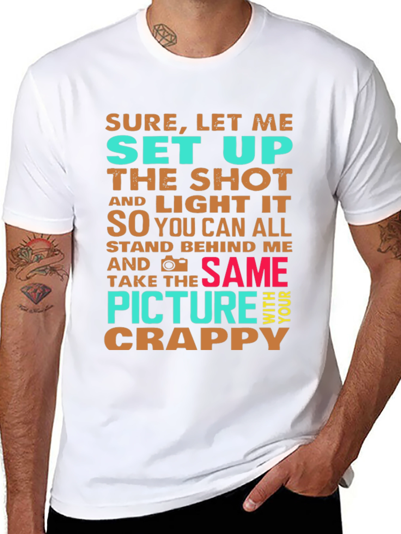 Funny Photographer Graphic Tee