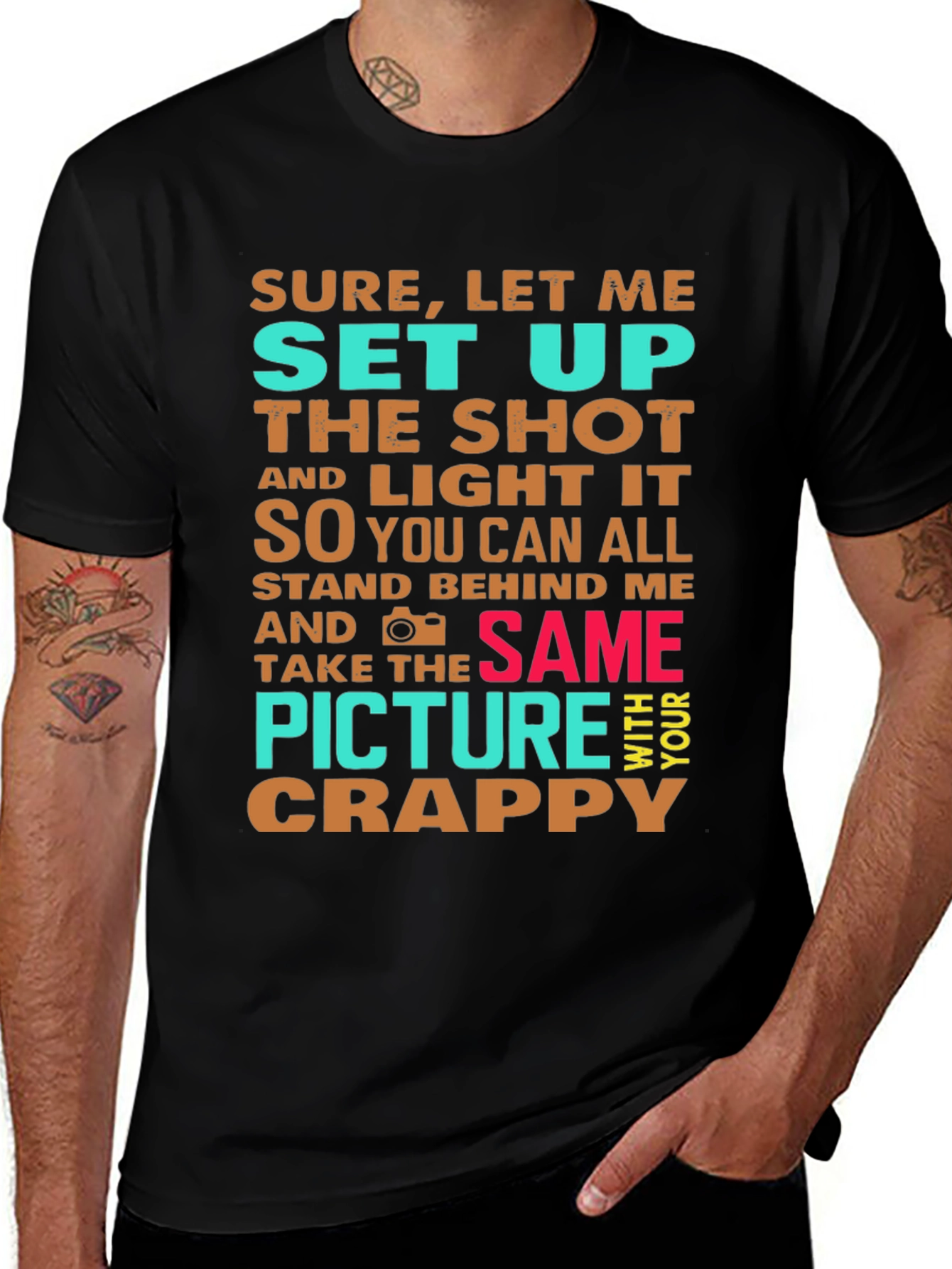Funny Photographer Graphic Tee