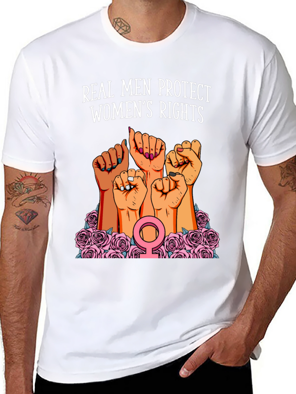 Real Men Protect Womens Rights T-Shirt