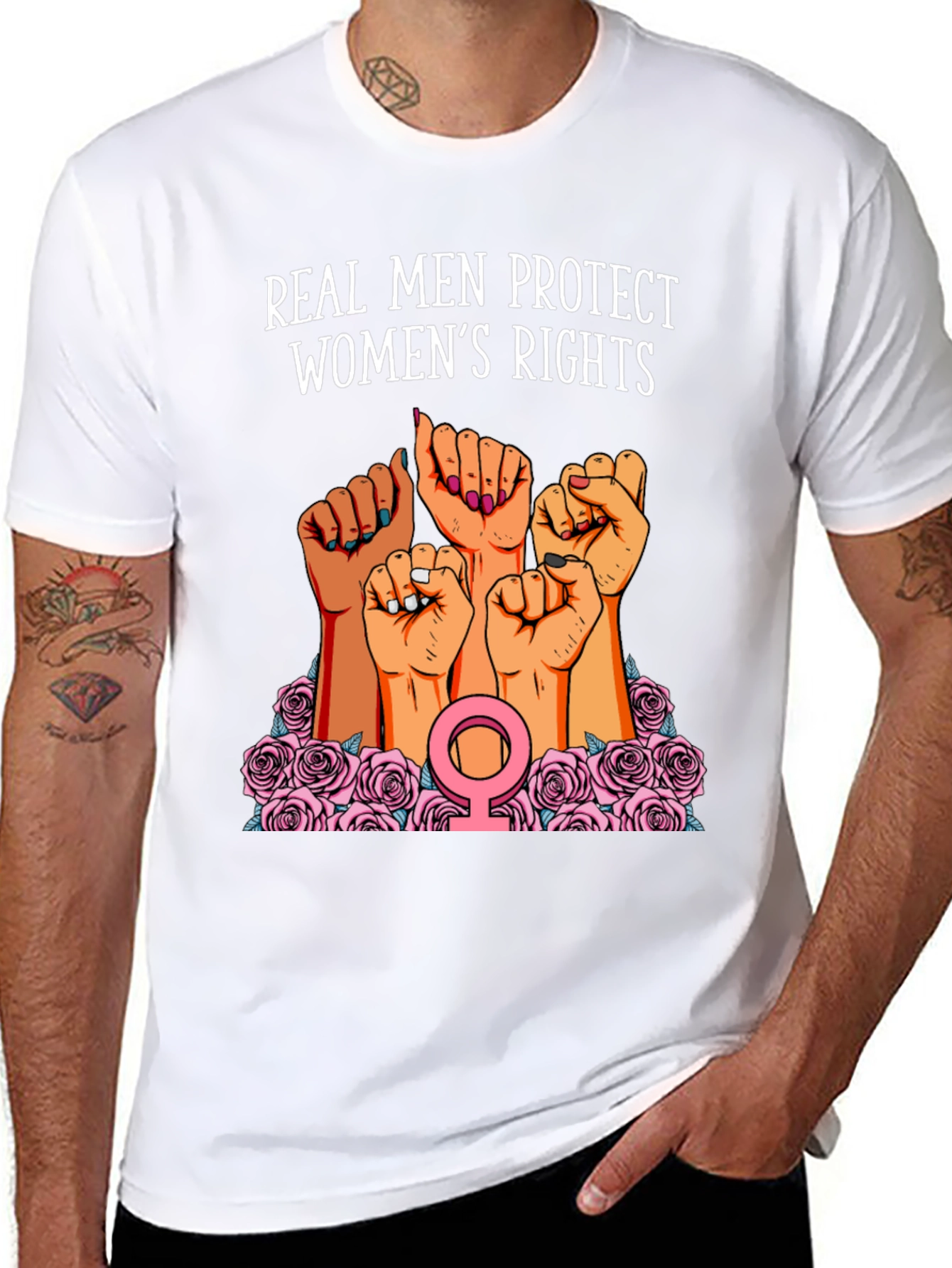 Real Men Protect Womens Rights T-Shirt