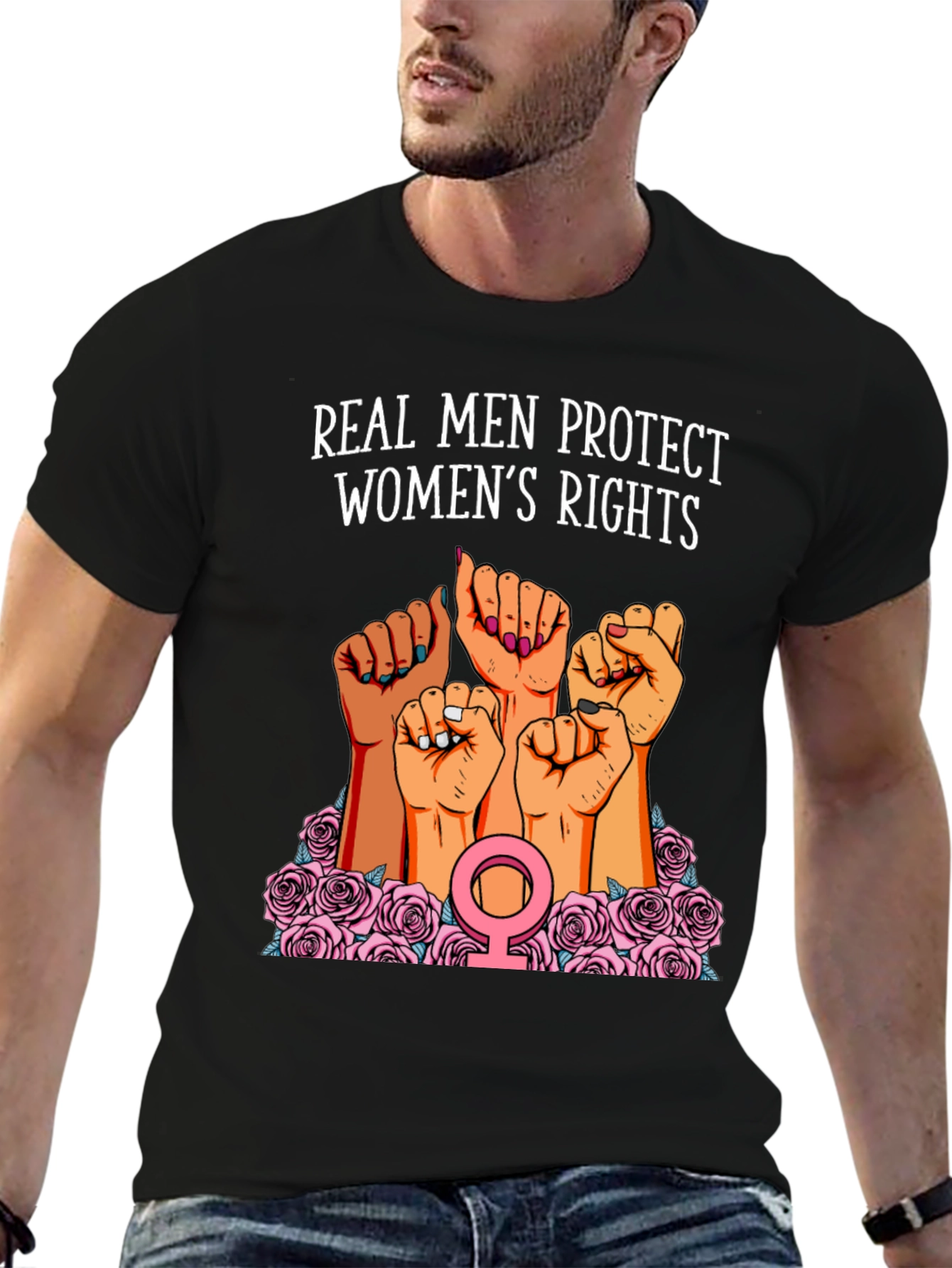 Real Men Protect Womens Rights T-Shirt