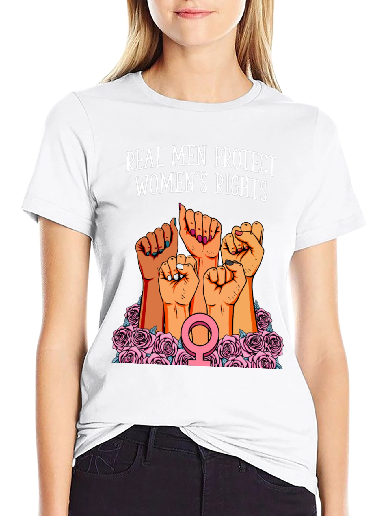 Real Men Protect Womens Rights T-Shirt