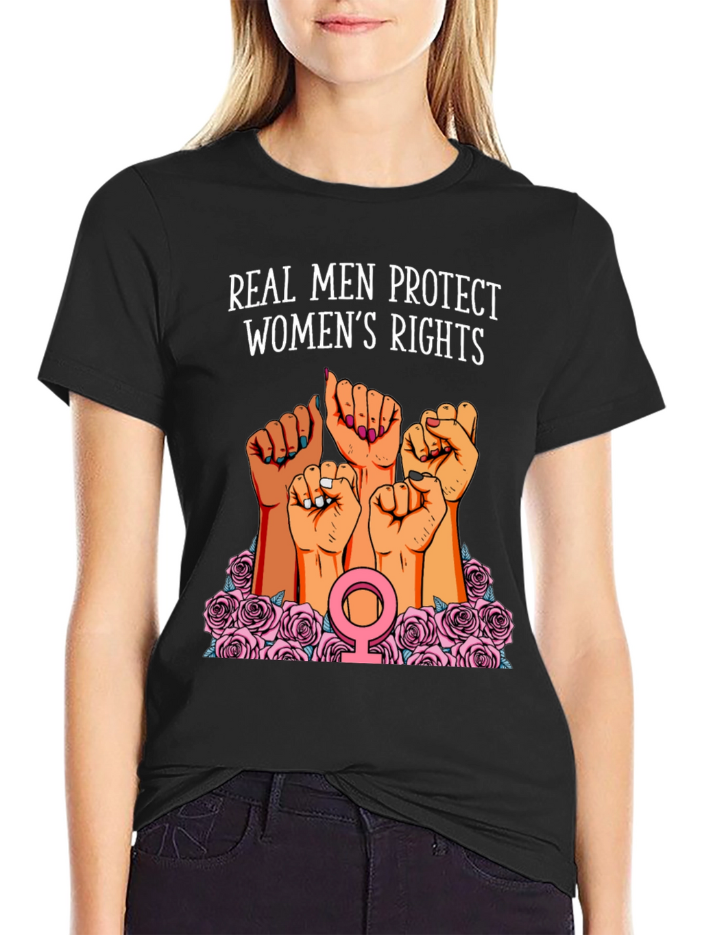 Real Men Protect Womens Rights T-Shirt