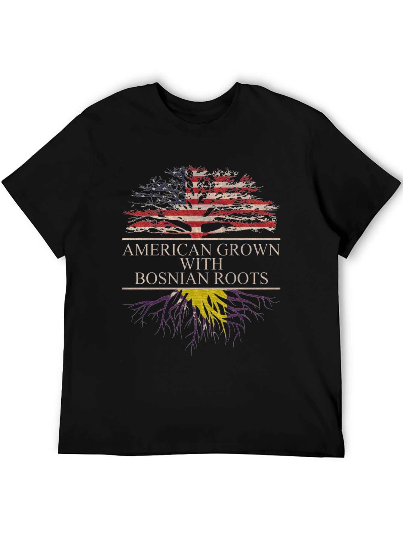 American Grown Bosnian Roots T-Shirt