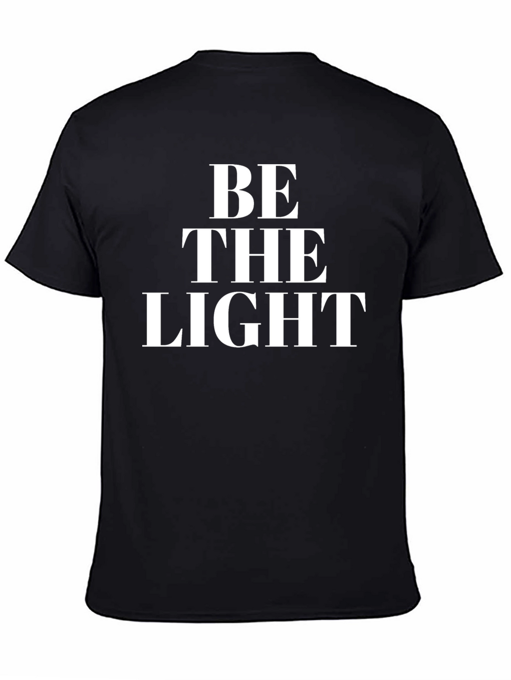 Be The Light Graphic Tee - Black