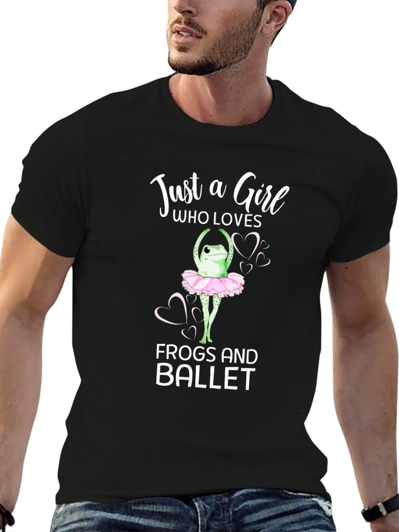 Just a Girl Who Loves Frogs and Ballet T-Shirt