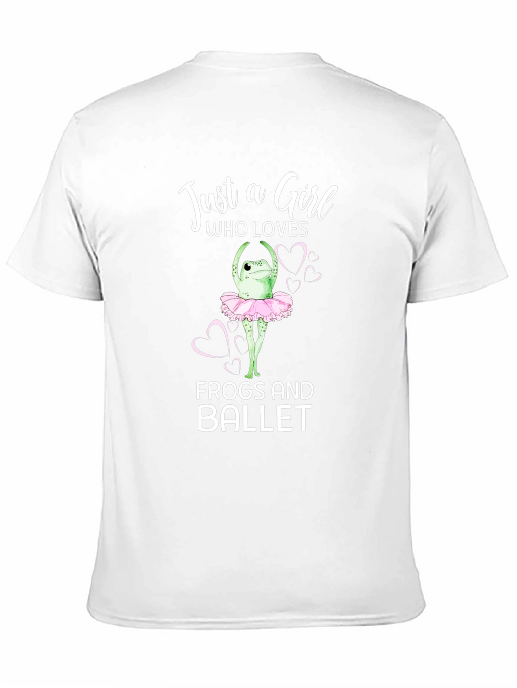 Just a Girl Who Loves Frogs and Ballet T-Shirt