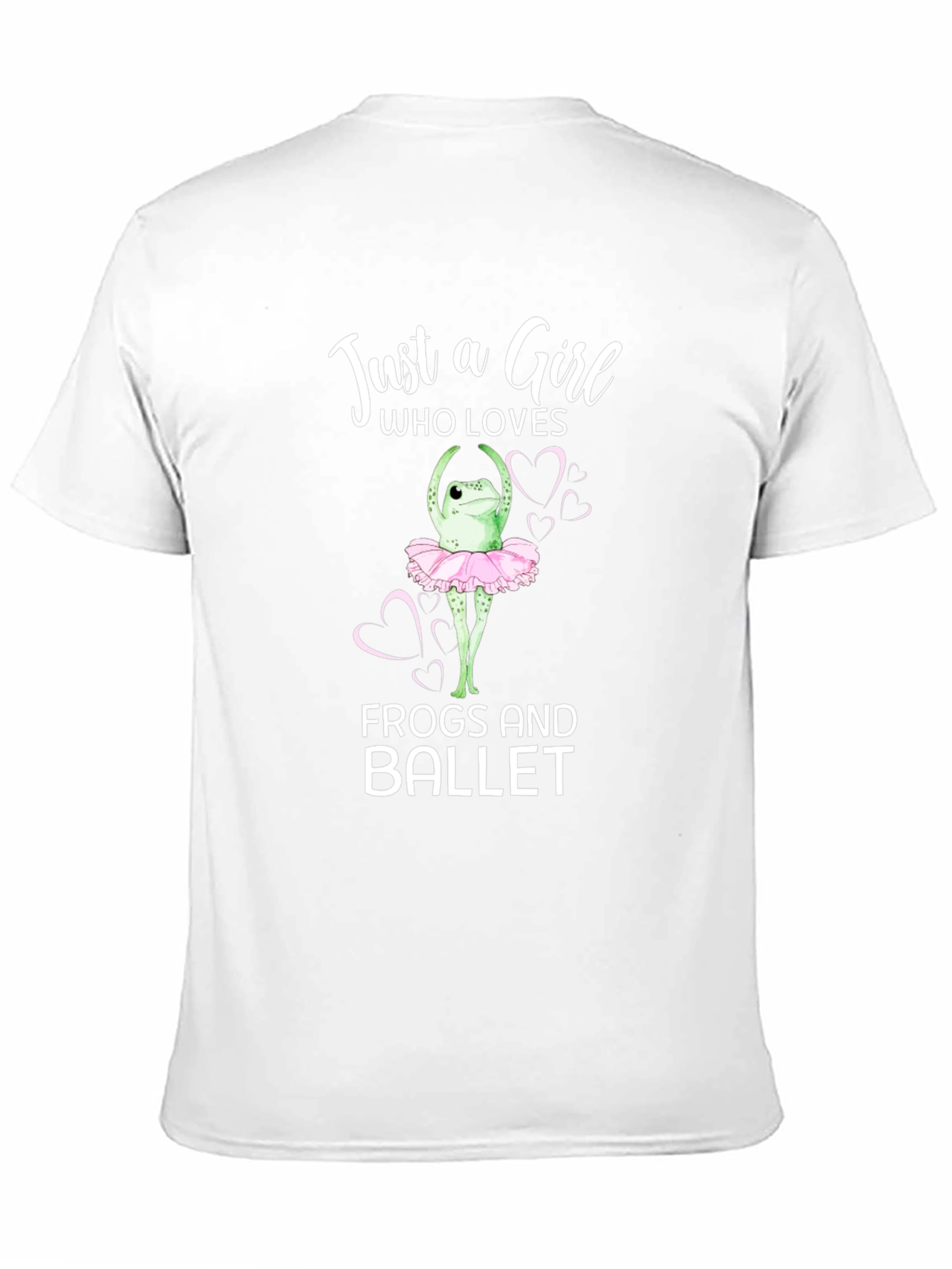 Just a Girl Who Loves Frogs and Ballet T-Shirt