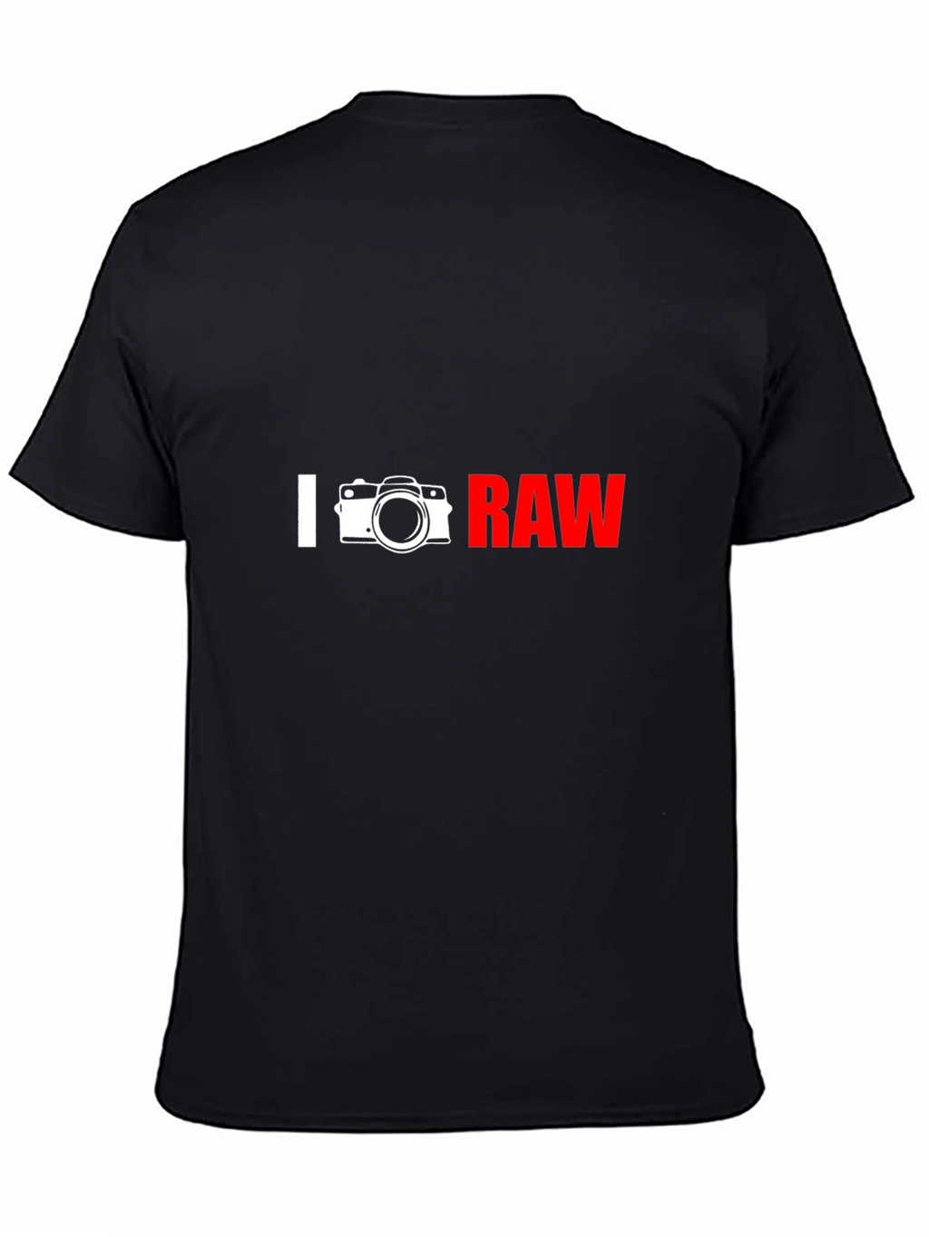 I Camera RAW Graphic T-Shirt - Photographer Apparel