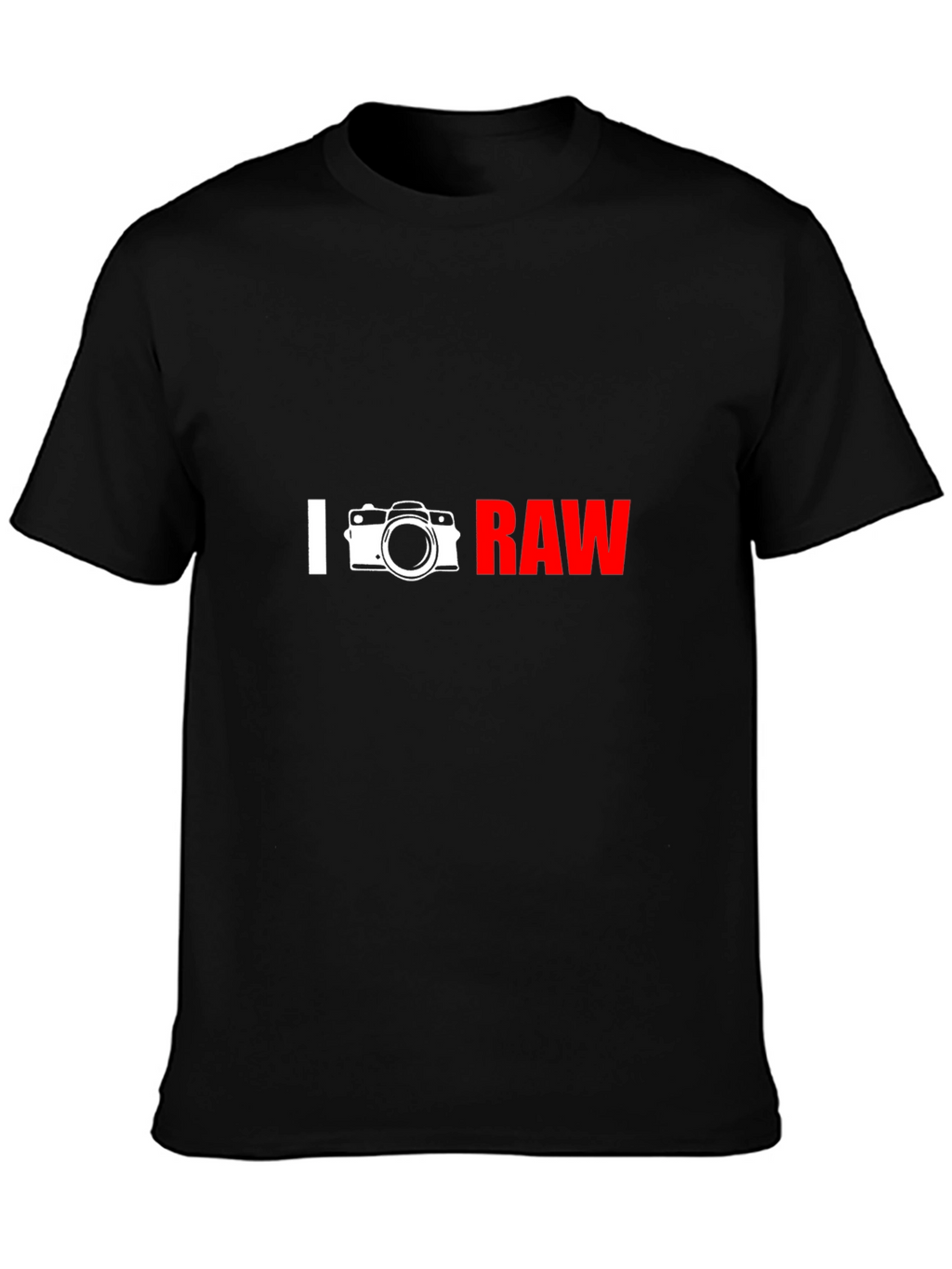 I Camera RAW Graphic T-Shirt - Photographer Apparel