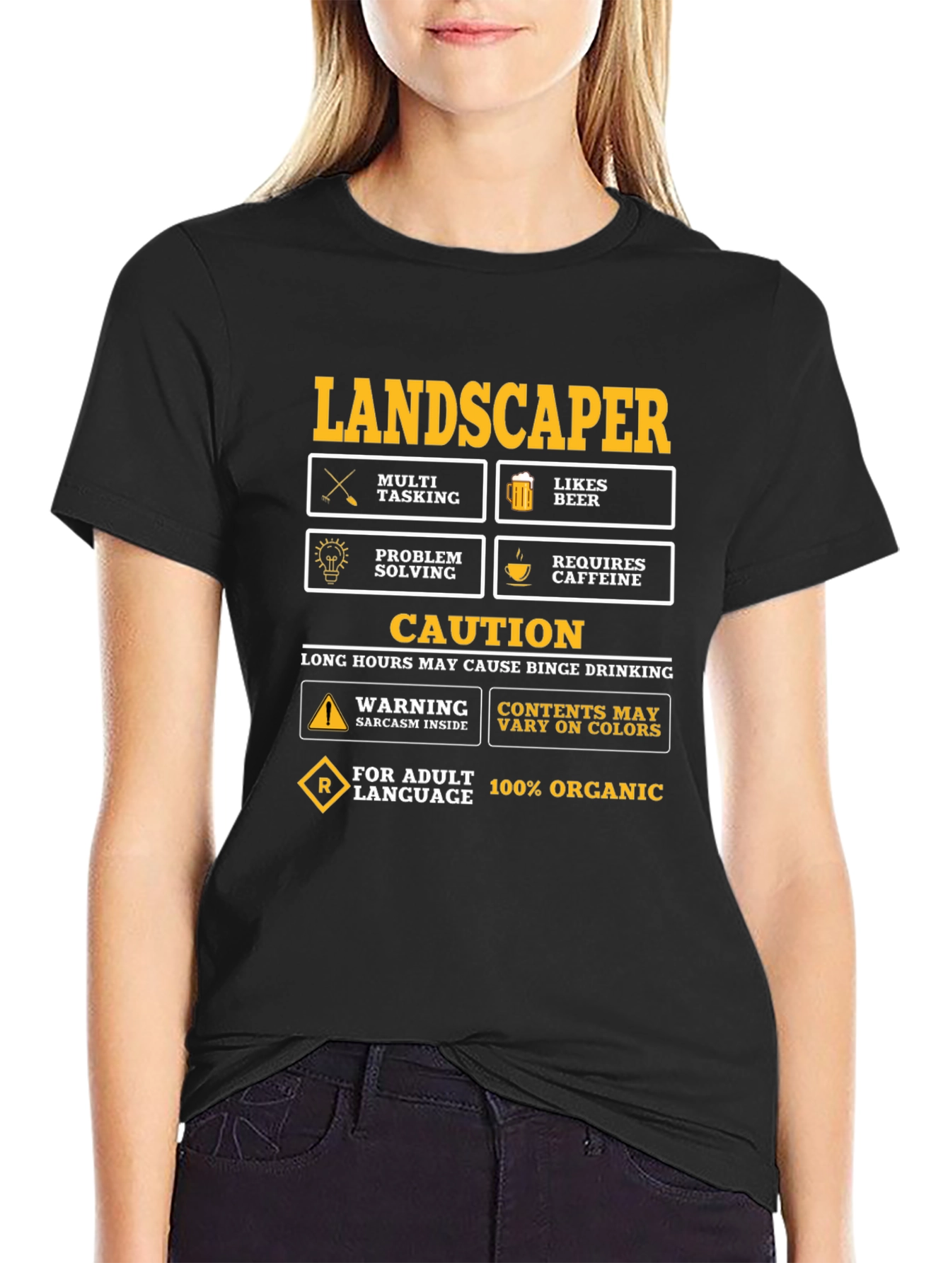 Landscaper Humor Graphic T-Shirt