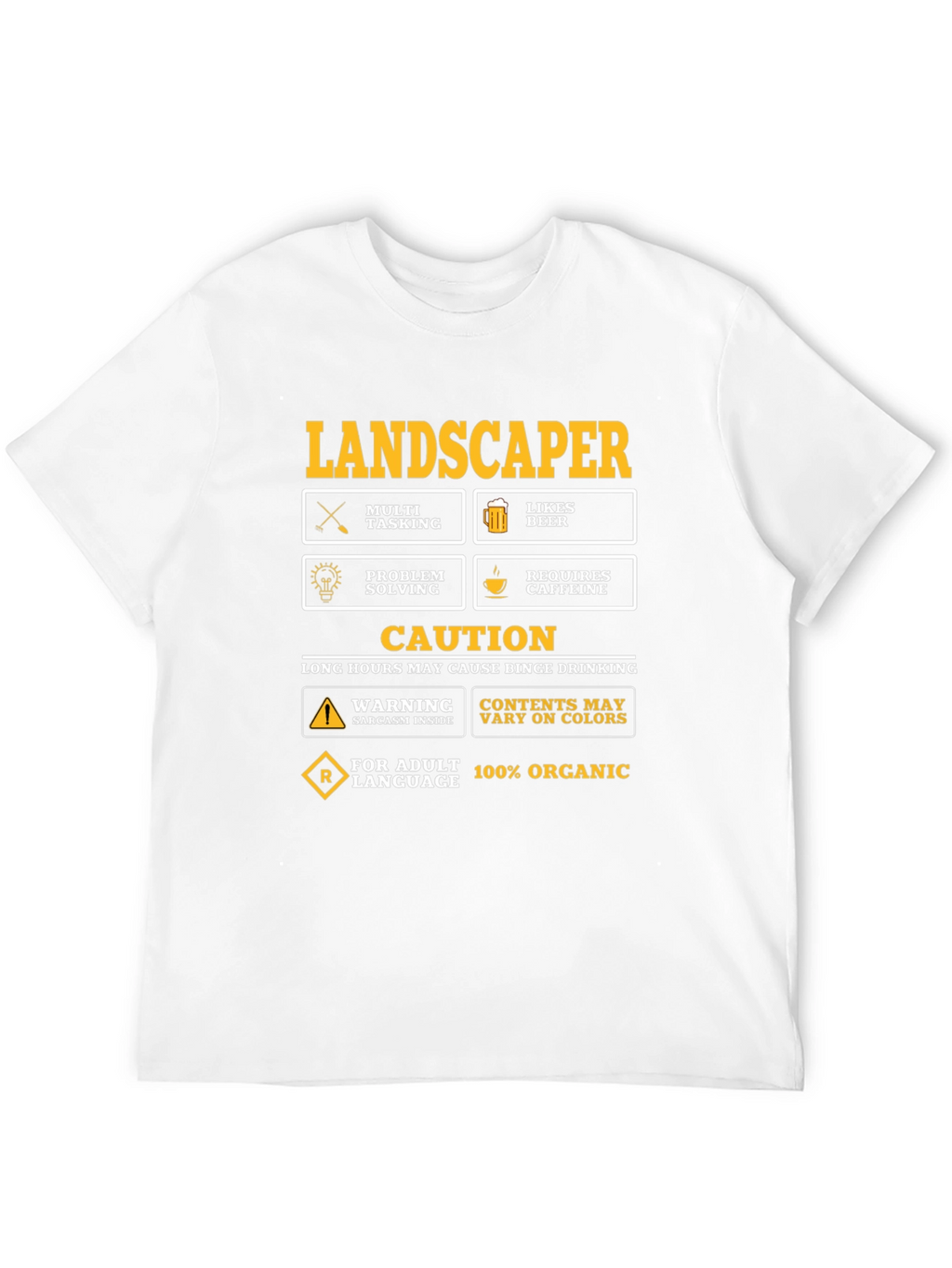 Landscaper Humor Graphic T-Shirt