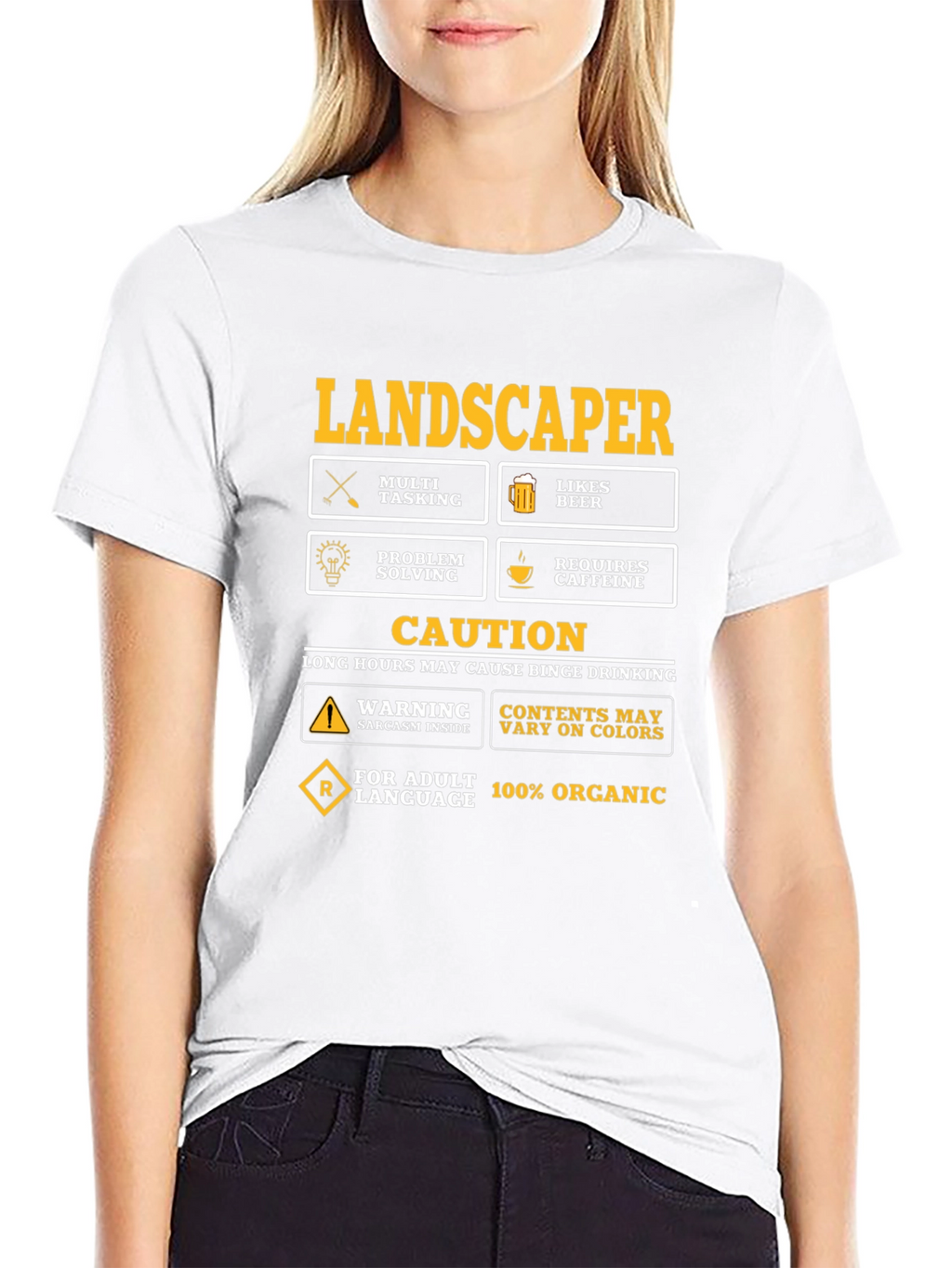 Landscaper Humor Graphic T-Shirt
