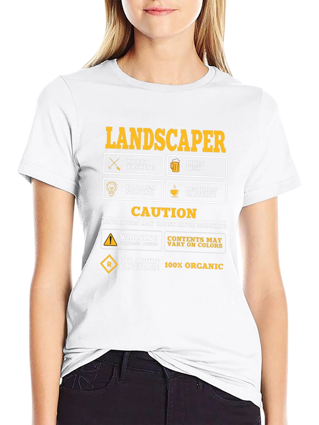 Landscaper Humor Graphic T-Shirt