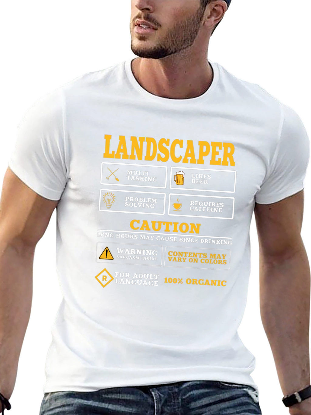 Landscaper Humor Graphic T-Shirt
