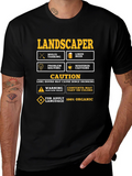 Landscaper Humor Graphic T-Shirt