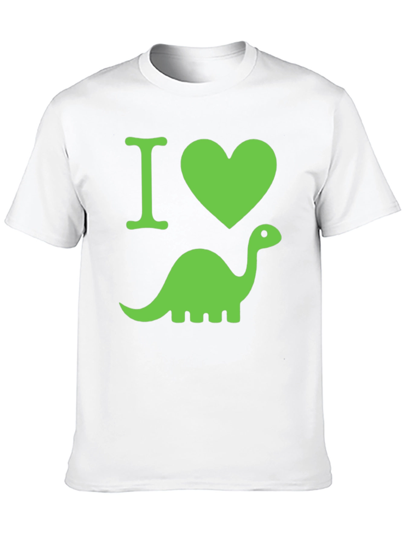 I Heart Dinosaurs Black T-Shirt