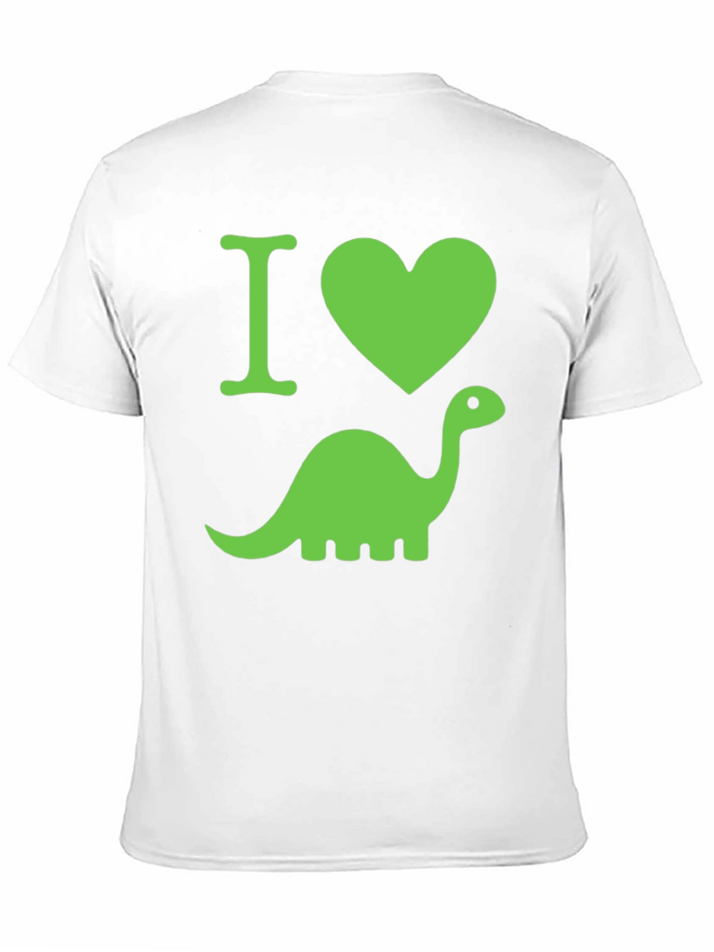 I Heart Dinosaurs Black T-Shirt
