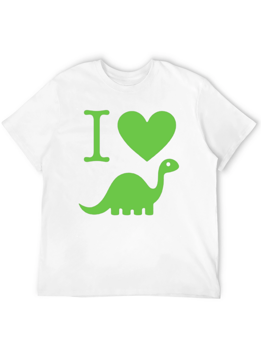 I Heart Dinosaurs Black T-Shirt