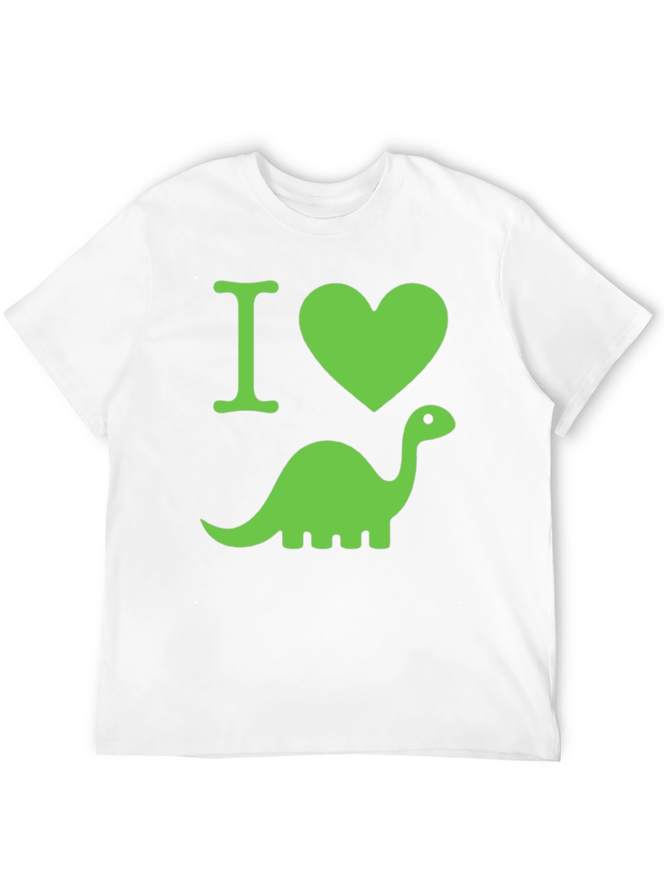 I Heart Dinosaurs Black T-Shirt