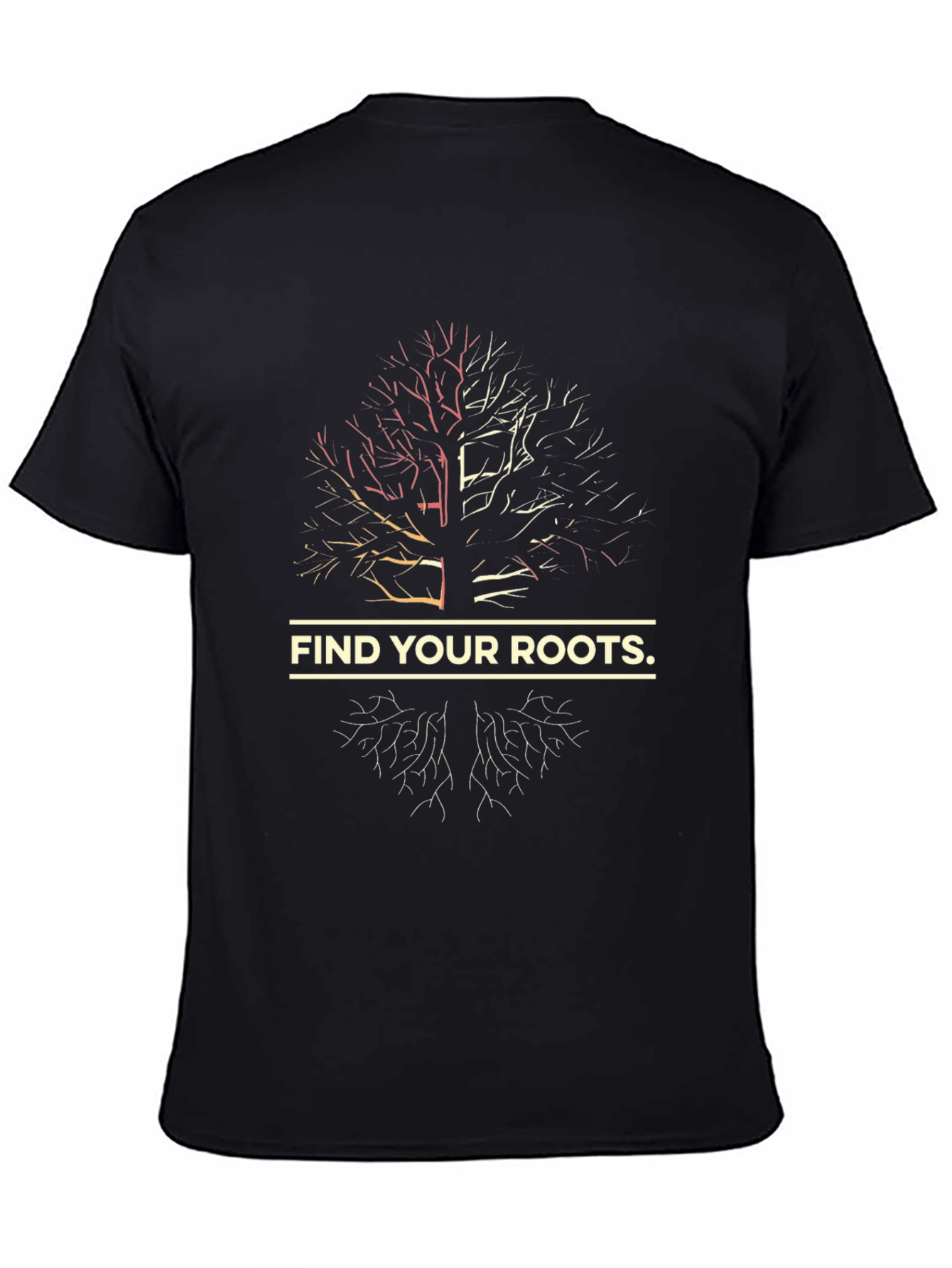 Find Your Roots Graphic Tee - Stylish Comfort