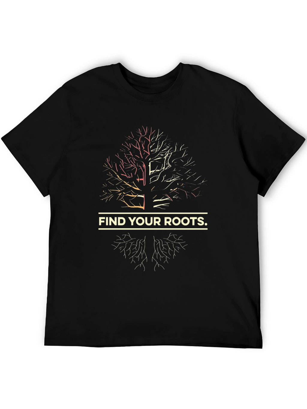 Find Your Roots Graphic Tee - Stylish Comfort
