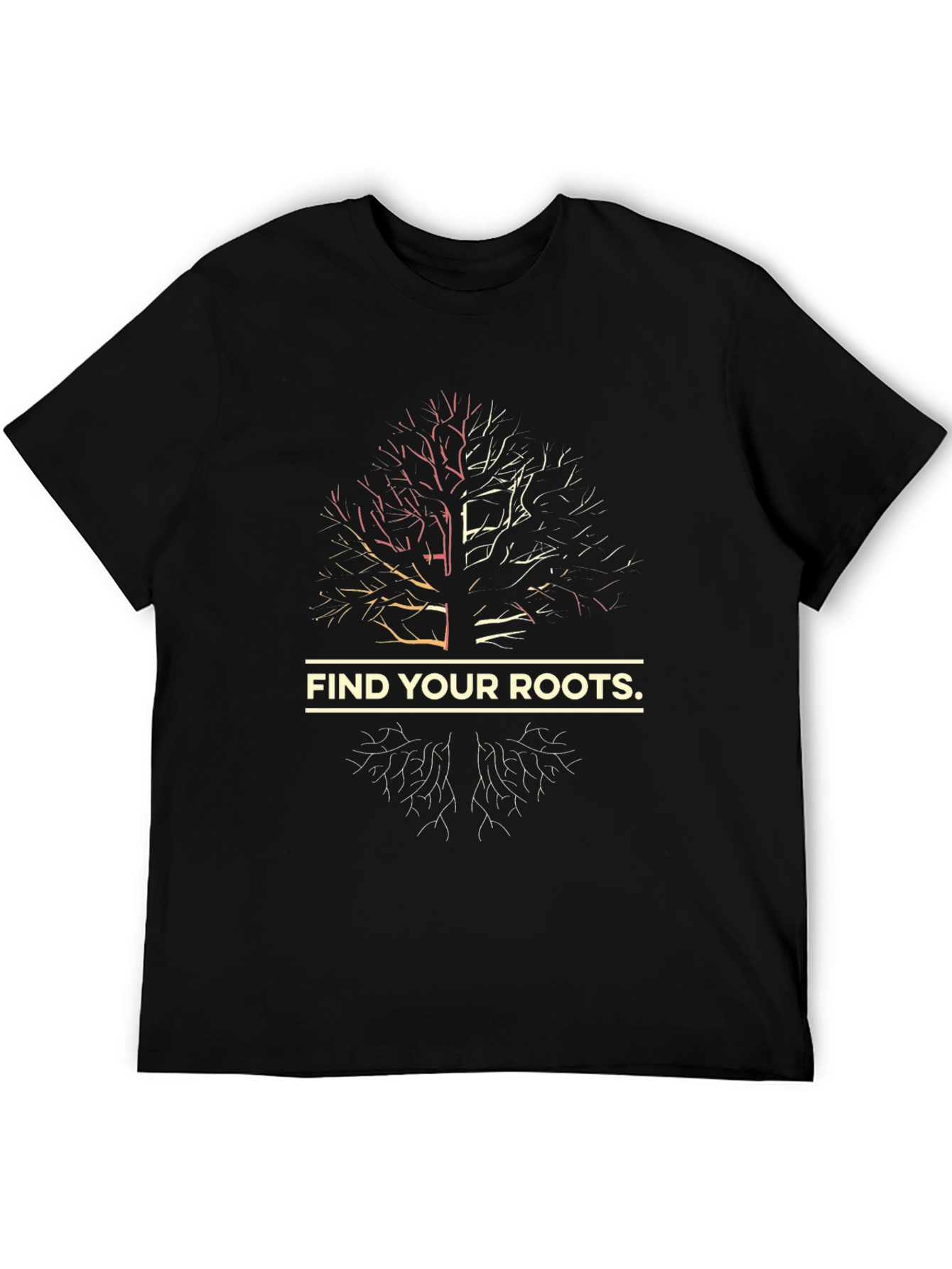Find Your Roots Graphic Tee - Stylish Comfort