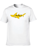 Shark Graphic Black T-Shirt - Bold & Edgy Design