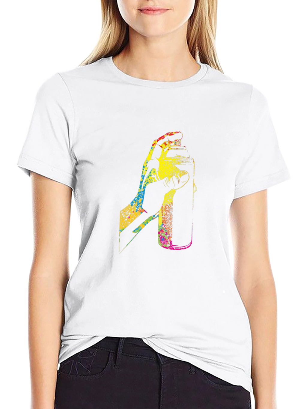 Spray Paint Hand Graphic Tee