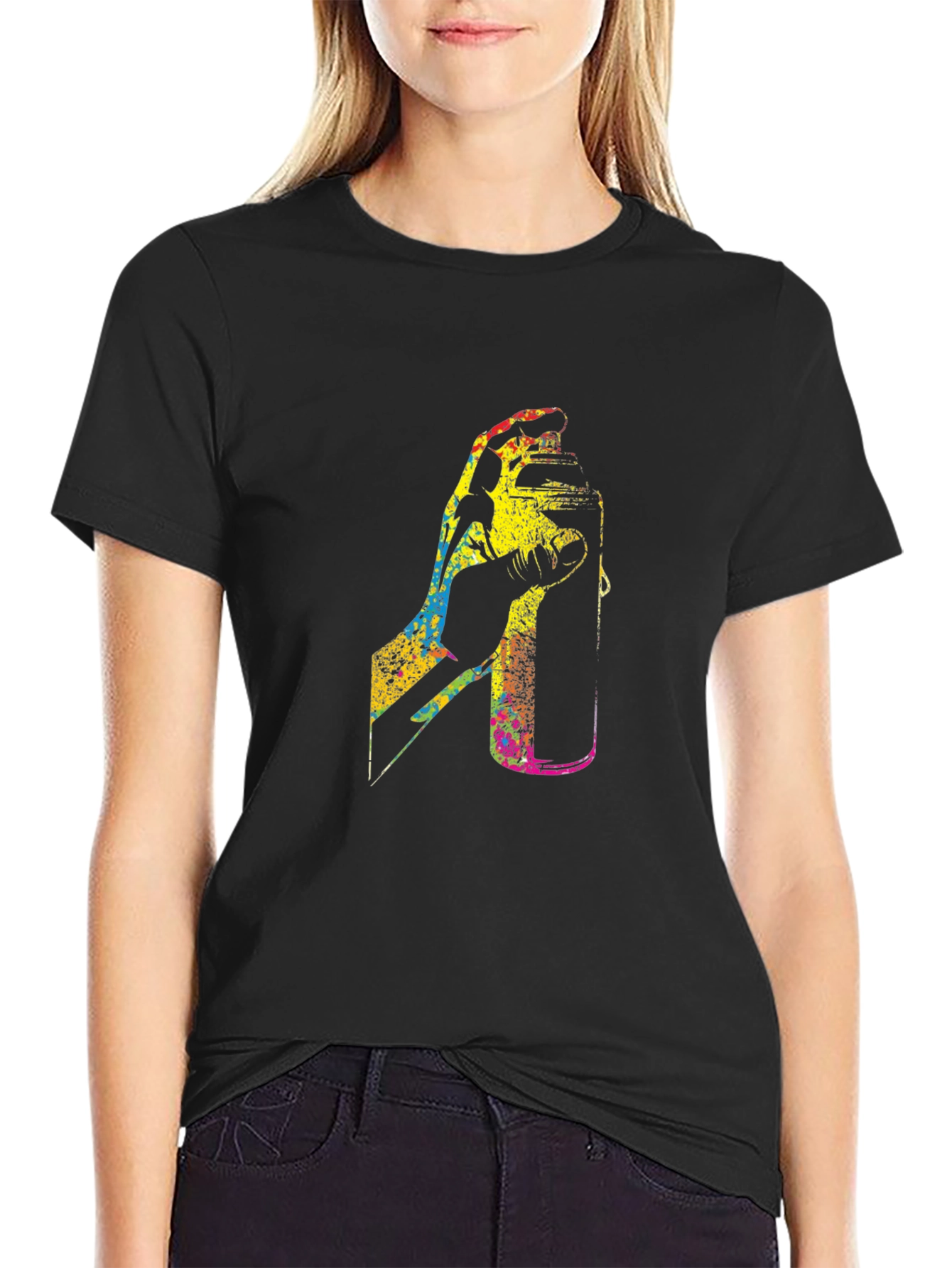 Spray Paint Hand Graphic Tee